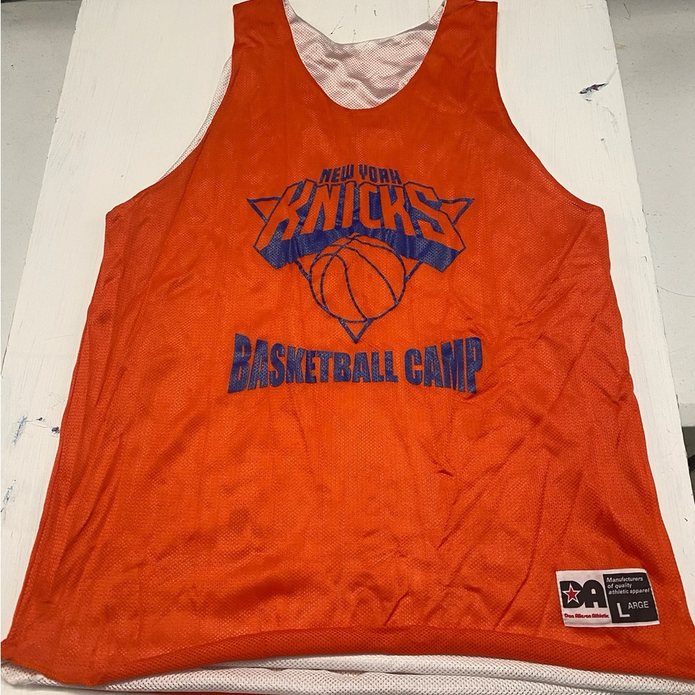 New York Knicks Basketball Camp Reversible Jersey